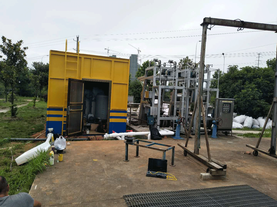 項(xiàng)目改造施工現(xiàn)場(chǎng)